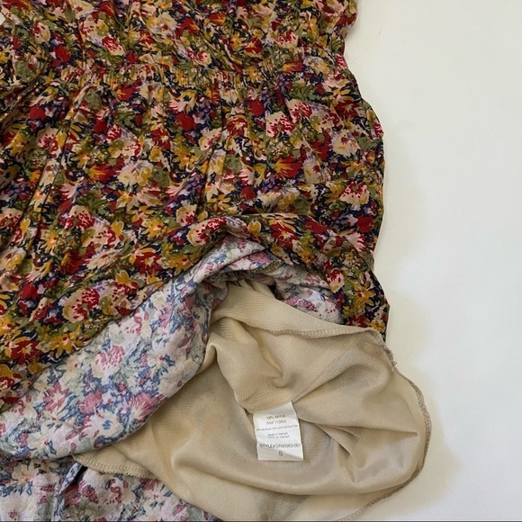 Lush Multicolored Crochet Racerback Dress Sm - Picture 10 of 10